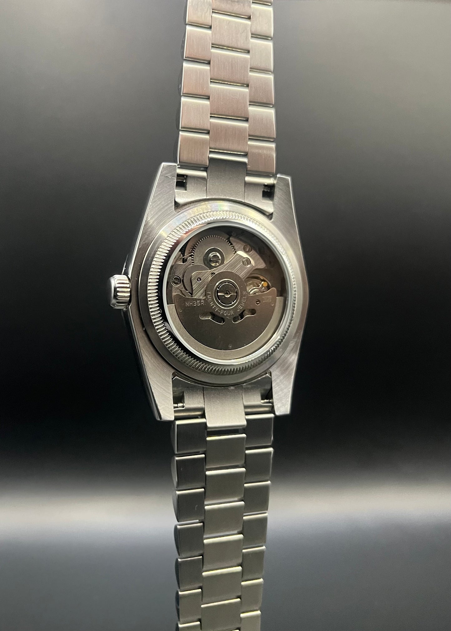 Metallic Silver - Arabic Seiko Dial - SeyaWatches