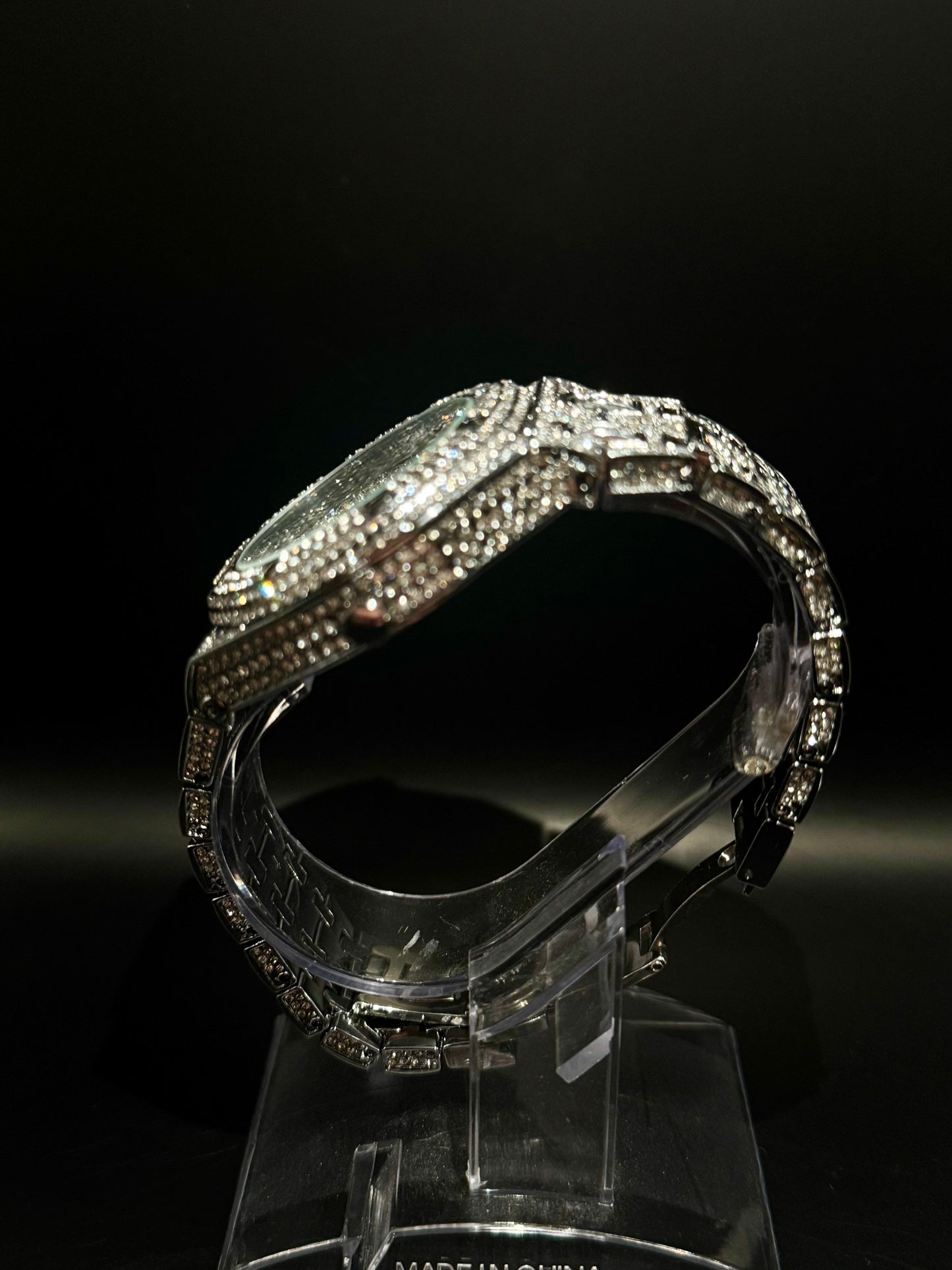 Iced-Out Arabic Dial Mod - SeyaWatches
