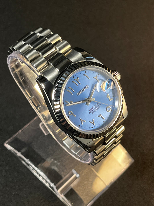 Baby Blue - Arabic Seiko Dial