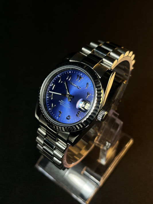 Midnight Purple - Arabic Seiko Dial
